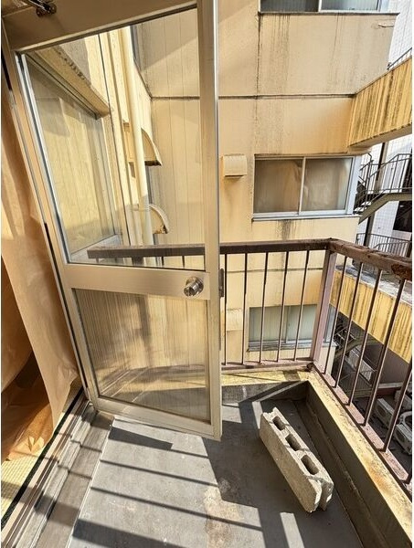 チサンマンション広小路のバルコニー