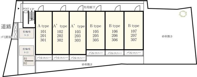 【区画図】 | リブリ・草加瀬崎