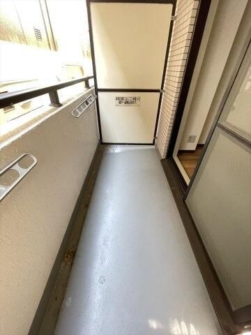 スカイコート鶴見第６のバルコニー