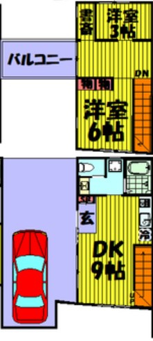 仲介手数料（賃料の1.10ヵ月）の50％OFF対象物件！の間取り