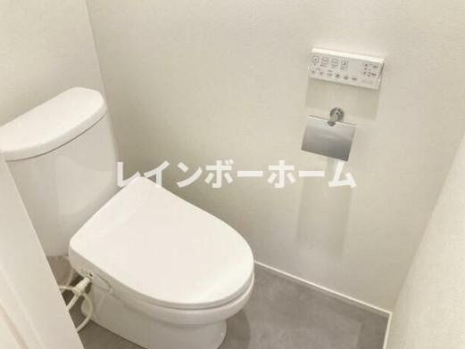 仲介手数料（賃料の1.10ヵ月）の50％OFF対象物件！のトイレ