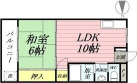 レジデンス鷲見の間取り