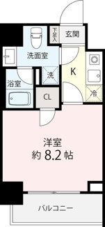 【間取り】 | ヴィエルジュ錦糸町太平 | 間取りです。