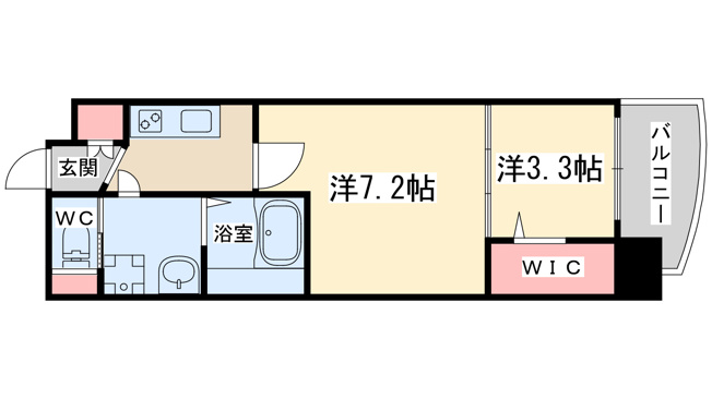 【間取り】 | セレニテ堺筋本町プリエ