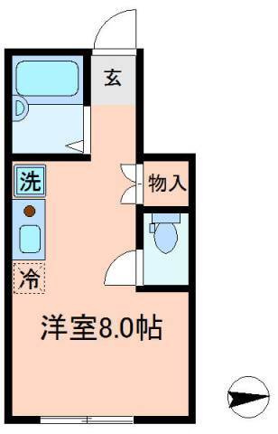 アイコート川越の間取り