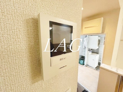【セキュリティ】 | アーバンパレス６号館 | モニター付きインターホンです。