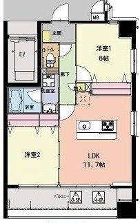 【間取り】 | グレイスコート練馬 | 間取りです。