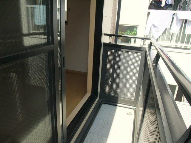 パークハイム上馬のバルコニー