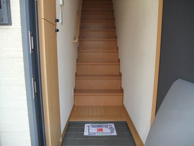 パークハイム上馬の玄関