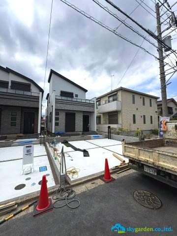 藤沢市湘南台3丁目　新築戸建　全２棟A号棟の駐車場|駐車スペースもあります