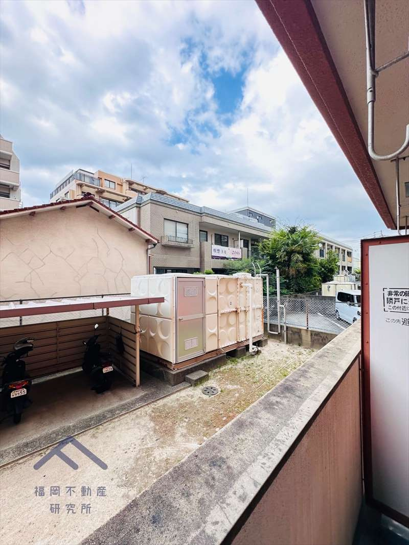 西新中央マンションの展望