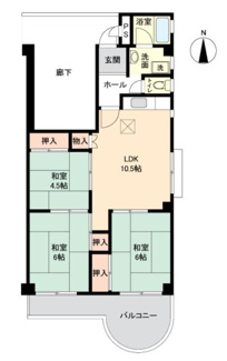 【間取り】 | 吹田市役所前ドリームマンション