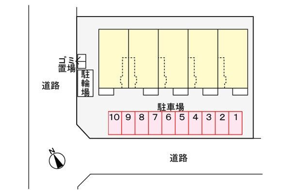 ハイミエール　　刈谷市の賃貸ならクラスホーム刈谷店の駐車場