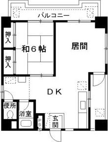 第7スカイビルの間取り