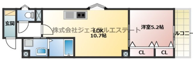 【間取り】 | ワンライフ私市