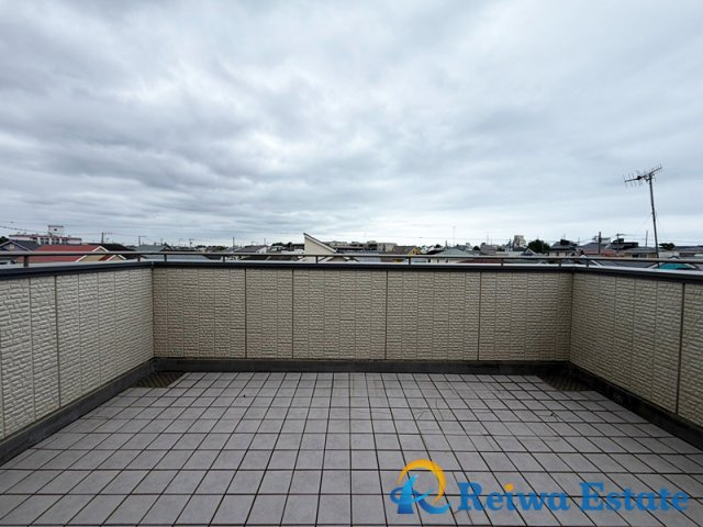 中古戸建　茅ヶ崎市中海岸4丁目のバルコニー