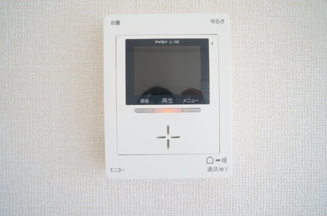 ジョイフローリッシュのセキュリティ|モニター付きインターホンです