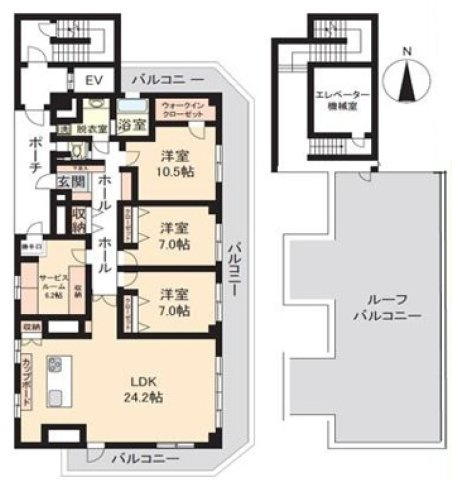 藤和シティコープ高円寺南の間取り