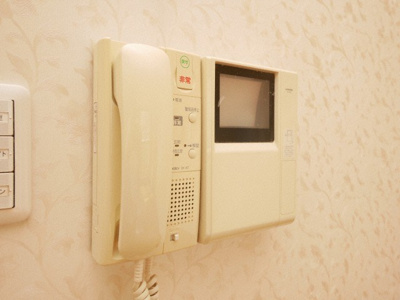 【セキュリティ】 | PARKHILLS上本町壱番館 | モニター付きインターホンです