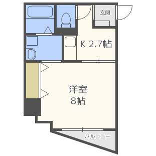 【間取り】 | PARKHILLS上本町壱番館