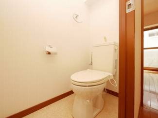 【トイレ】 | PARKHILLS上本町壱番館 | 落ち着いた色調のトイレです