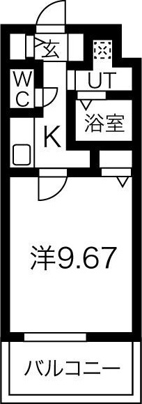 NONAMI RISEの間取り