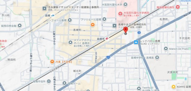 シャトーノールの地図