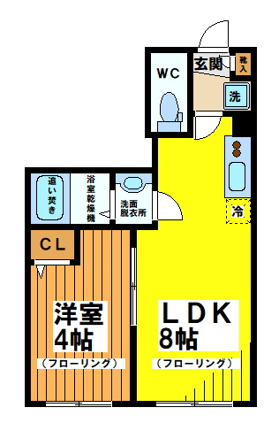 【間取り】 | ヴェルディア中野南台