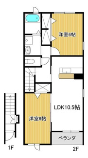 【間取り】 | エルディムイシカワＧ | 間取りです。