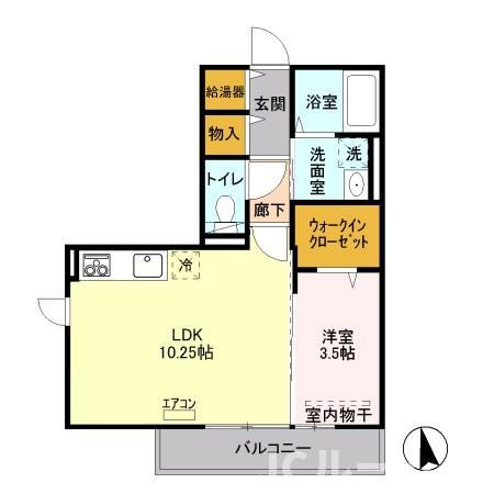 グランディール石橋の間取り