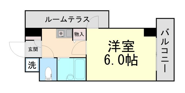 エステムコート芦屋西の間取り