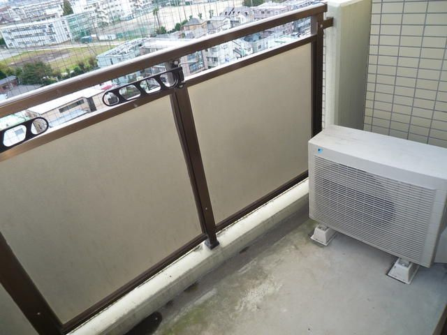 宇田川柏ビルのバルコニー|お洗濯にも便利なバルコニー付き