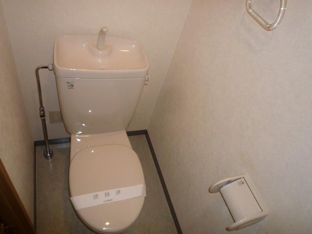 宇田川柏ビルのトイレ|落ち着いた色調のトイレです