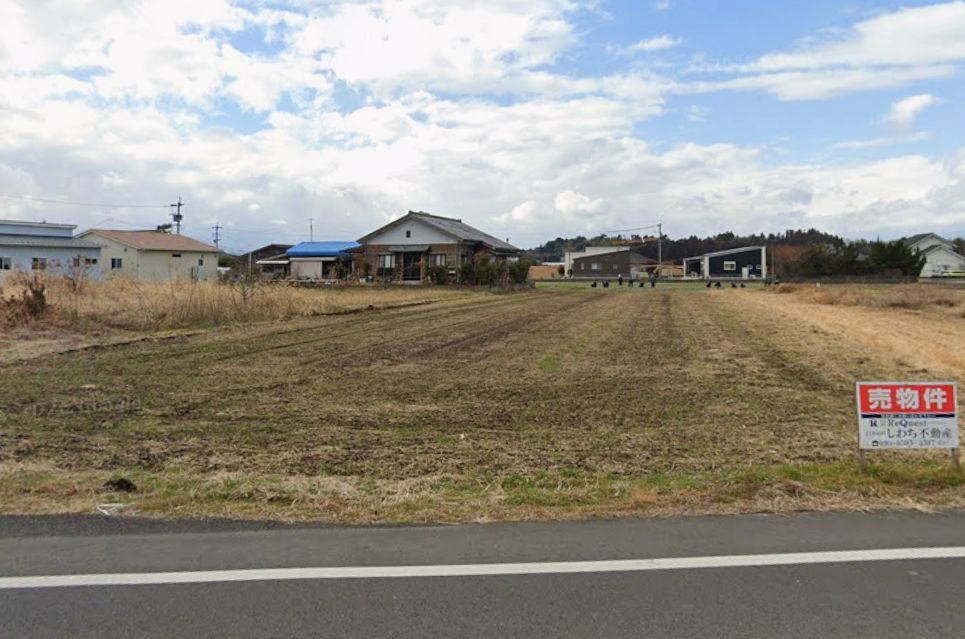 都城市金田町の売地の外観