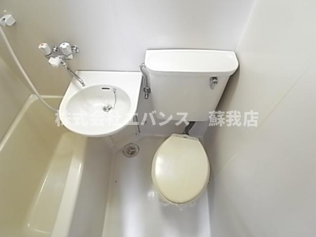 【トイレ】 | レピュート高岡B | コンパクトで使いやすいトイレです