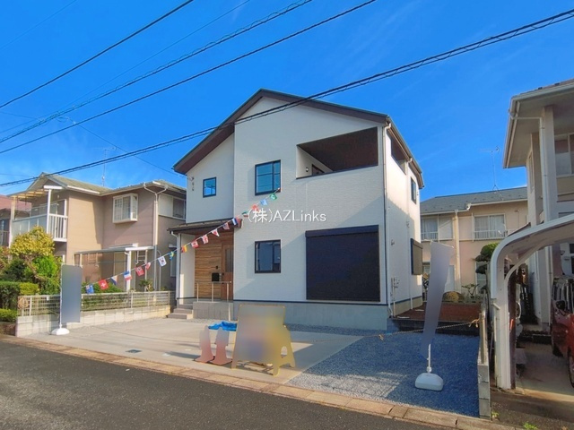 千葉市花見川区横戸台２期の前面道路含む現地写真|8月13日撮影