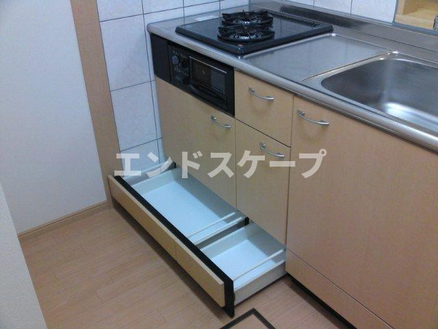 グランディール　コアの収納|キッチン収納
高崎、前橋のお部屋探しはエンドスケープまで！お客様の理想お聞かせ下さい♪