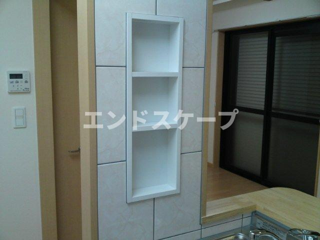 グランディール　コアの内装|調味料棚
高崎、前橋のお部屋探しはエンドスケープまで！お客様の理想お聞かせ下さい♪