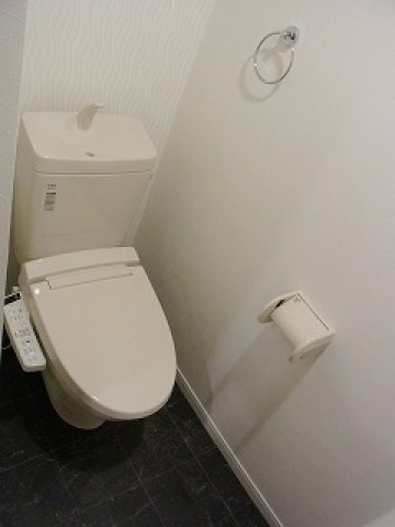 Maisonetic リバーサイド宇品のトイレ|シンプルで使いやすいトイレです