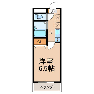 ＹＫマンションの間取り