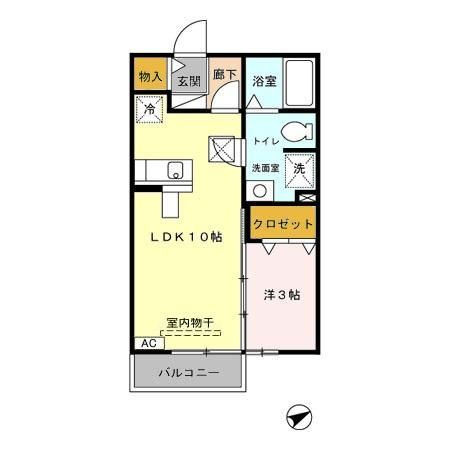 【間取り】 | ベネツォーネ　Ｅ