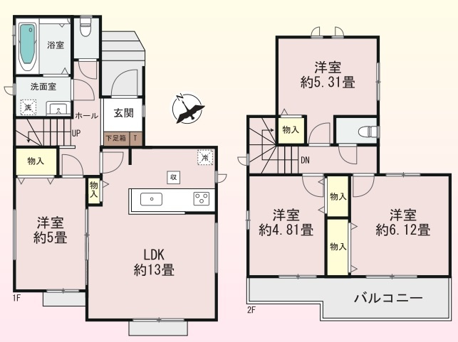 新築一戸建て　川越市南大塚６丁目