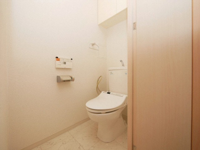 【トイレ】 | エイペックス大阪城西 | 落ち着いた色調のトイレです