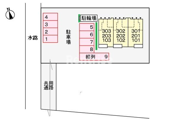 モダンＫＭⅡの区画図