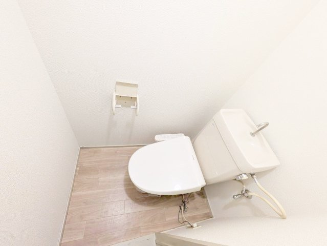熊本市中央区帯山５丁目のアパートのトイレ