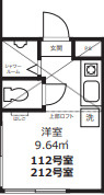 フィリップ下落合の間取り