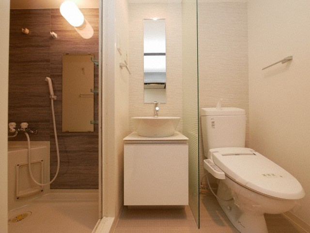 S-RESIDENCE北浜の洗面所