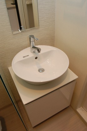 S-RESIDENCE北浜の独立洗面台