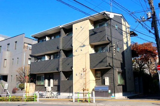 板橋区清水町のアパートの外観
