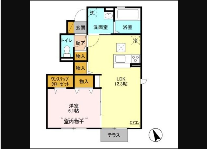 シーティオ　Ⅰの間取り